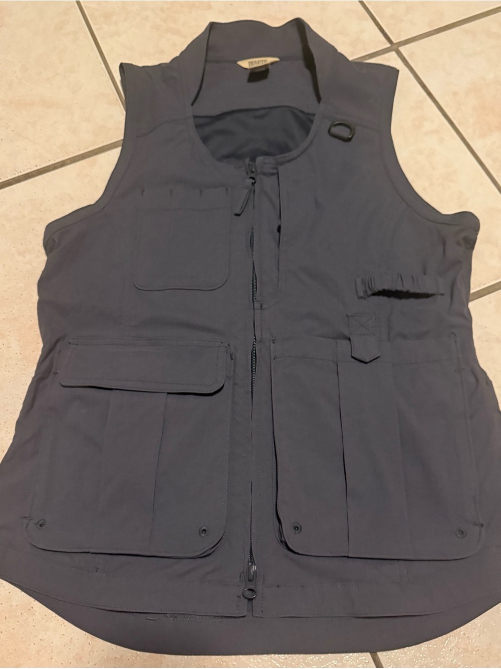 Vtg Duluth Trading Heirloom Gardening Vest Smoke Gray